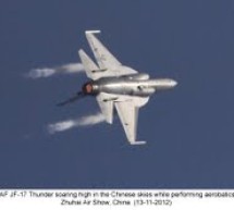 PAF-JF-17 THUNDER ROARS IN THE SKIES OF ZHUHAI CHINA